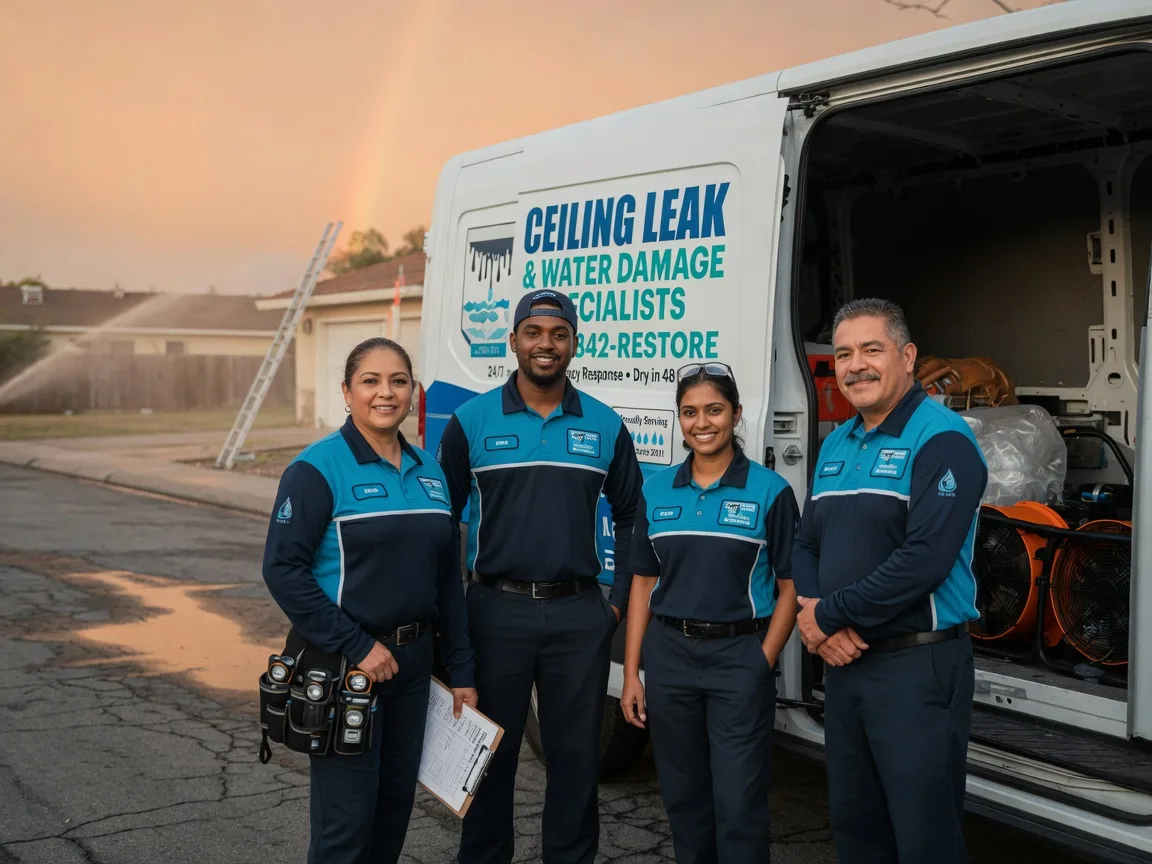 Ceiling Leak Cleanup company in Mill City, OR